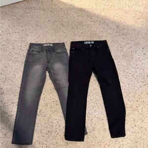 Boy’s Black and Gray Jeans